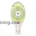 TACY Mini Handheld Fan USB Misting Fan Personal Cooling Humidifier Fan Rechargeable Battery Fan Water Spray Cooler Fan Desktop Fan (Green) - B06Y1V6JFR